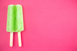 © pamela_d_mcadams - Popsicle on a Bright Pink Background