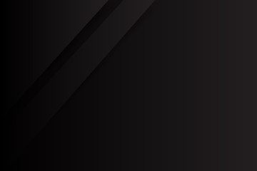 Wall Mural - black background overlap layer dimension with line design for modern background or website