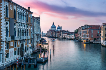 Fototapete - Architecture of Venice, Italy at sunrise. Travel background.