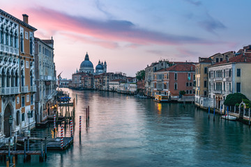 Fototapete - Architecture of Venice, Italy at sunrise. Travel background.