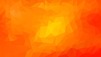 gradient background low polly orange