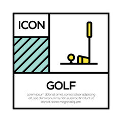 Sticker - GOLF ICON CONCEPT