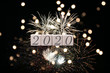 Sylvester 2020 mit Feuerwerk 