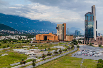 Poster - Skyline of Monterrey, Mexico