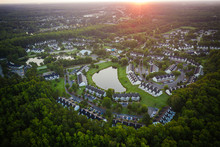 Aerial Of Williamsburg Virginia