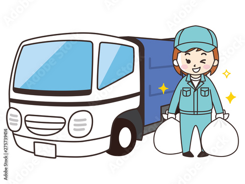 Fotomurales Camion De Recogida De Desechos Encuentra Tu Fotomural Con Nuestro Buscador De Fotomurales