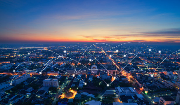 smart city and communication network