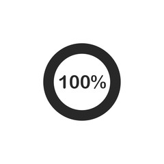 Poster - Percentage icon template black color editable. Discount symbol vector sign isolated on white background. Simple logo vector illustration for graphic and web design.
