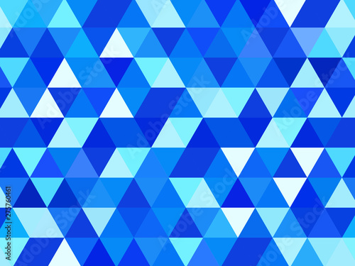 幾何学的背景青い三角形stock Vector Adobe Stock