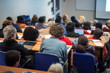 group of students in classroom