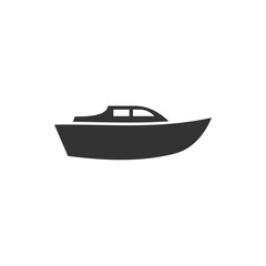 Poster - Sailing icon template black color editable. Sailing symbol vector sign isolated on white background. Simple logo vector illustration for graphic and web design.