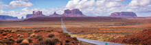 Monument Valley Navajo Tribal Park , Arizona, Utah, USA