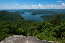 Lake Jocassee Viewed From Jumping Off Rock, Jocassee Gorges Wilderness Area, South Carolina	