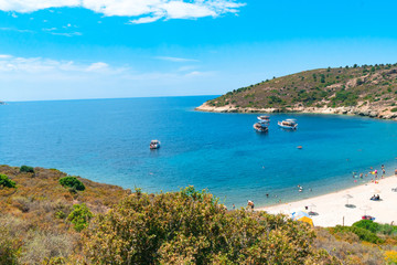 Sticker - Top View Beach Coastline