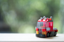 Red Toy Fire Truck