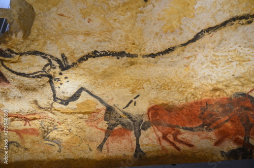 Fotomural AUROCHS GROTTE DE LASCAUX II PÉRIGORD NOIR DORDOGNE FRANCE