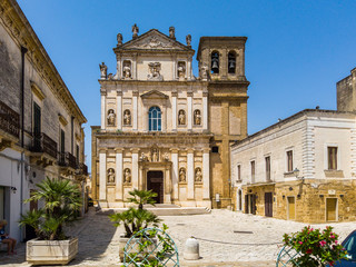 Church of St. Anna. Mesagne. Puglia. Italy.