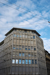 Wall Mural - Milan, Italy - April 05, 2019 : View of a building