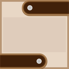 Wall Mural - abstract decorative background frame with straps with copy space for your text.