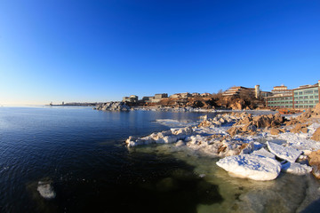 Canvas Print - sea ice natural scenery