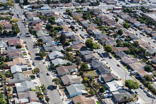 Aerial view of neighborhood...