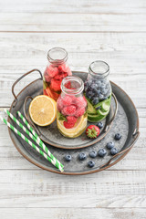 Sticker - Infused water with fresh fruits