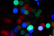 © Phuaorneer - Abstract Light Bokeh beautiful background.
