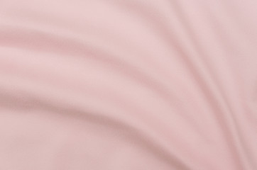 Pastel pink stripe fabric background