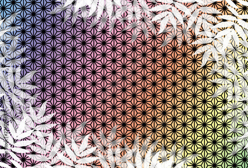 和風イラスト背景素材 麻葉模様 七夕祭り 夏 ベクター 無料 フリーサイズ イベント広告宣伝ポスター Stock ベクター Adobe Stock