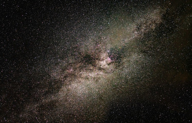 Wall Mural - milky way galaxy in the night sky. starry sky
