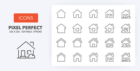 home line icons 256 x 256