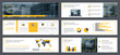Collection internet web banner template for business communication.