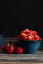 Strawberries In Bowl