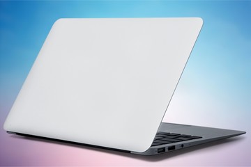 Sticker - Laptop computer pc on white background