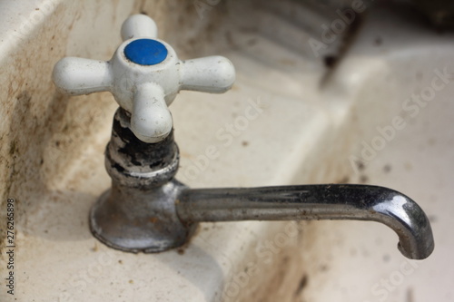 Russian Old Faucet Plumbing Drought Dry Spell Buy This Stock