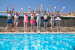 © yanlev - Children play in  pool at the resort