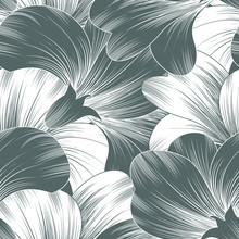 Seamless Fancy Vector Floral Pattern