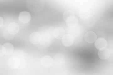 Wall Mural - Gray blurred with bokeh abstract background