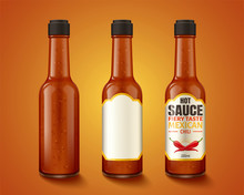 Hot Sauce Product Container
