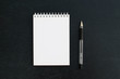© alurk - Open blank notepad.