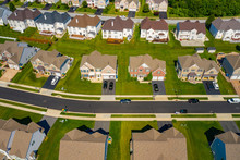 Aerial Photo Residential Upscale Homes In Brookside Delaware USA