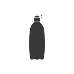 Aufkleber - bottle icon symbol template black color editable. simple logo vector illustration for graphic and web design.