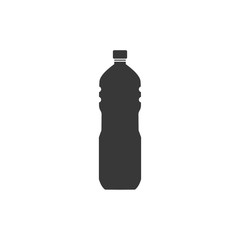 Aufkleber - bottle icon symbol template black color editable. simple logo vector illustration for graphic and web design.