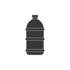 Aufkleber - bottle icon symbol template black color editable. simple logo vector illustration for graphic and web design.