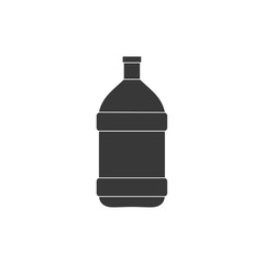 Aufkleber - bottle icon symbol template black color editable. simple logo vector illustration for graphic and web design.