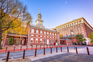 Fototapete - Independence Hall, Philadelphia, Pennsylvania, USA