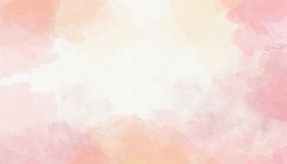 Wall Mural - colorful pink watercolor background for valentine day or wedding