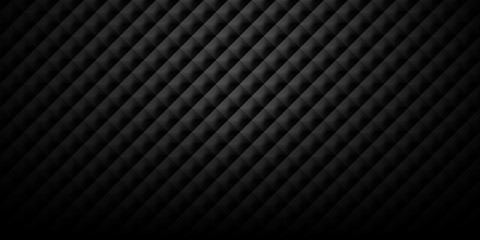 dark black geometric grid background modern abstract texture with dark edges
