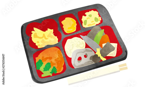 和食のお弁当イラスト Stock Vector Adobe Stock 和食のお弁当イラスト Stock Vector Adobe Stock