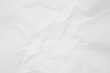 © Prasong Takham - Clean white paper, wrinkled, abstract background.